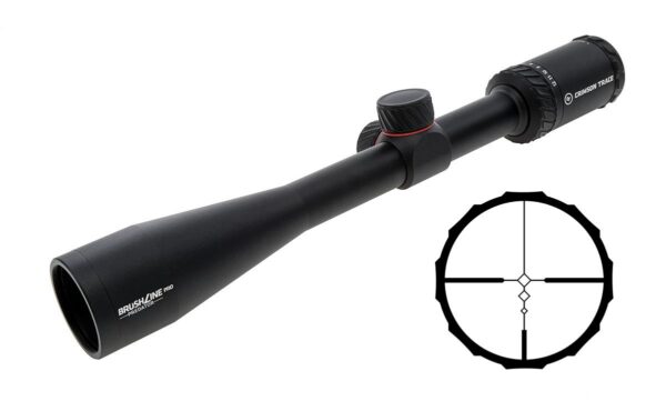 CRIMSON TRACE BRUSHLINE PRO 3-9X40 1" PRED