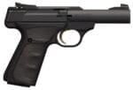 Browning  Buck Mark Micro 22 LR 10+1 4" Matte Black Steel Bull Barrel, Matte Black Serrated Slide, Aluminum Frame, Black Ultragrip FX Grip, Ambidextrous