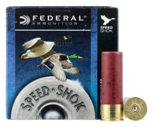 Federal Speed-Shok 12 Gauge 3 Inch 1-1/4oz Number 1 Shot 25 Round Shotgun Ammunition