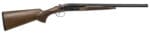 CZ-USA 06417 Sharp-Tail Coach 12 Gauge 3" 2rd 20" Black Hard Chrome Side-by-Side Barrel, Color Case Hardened Metal Finish, Turkish Walnut Stock Includes Fixed Chokes *Hard Case Damaged