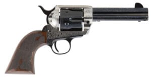 Cimarron Frontier Pre-War 45 Long Colt Laser Engraved Revolver