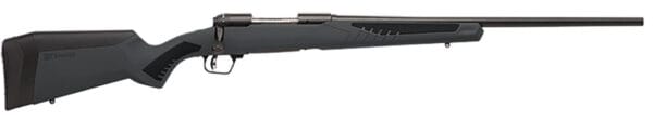 Savage Arms 57173 110 Hunter 6.5 Creedmoor 4+1 24", Matte Black Metal, Gray Fixed AccuStock with Accufit