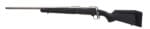 Savage Arms 57170 110 Storm 6.5 Creedmoor 4+1 22", Matte Stainless Metal, Gray Fixed AccuStock with AccuFit, Left Hand