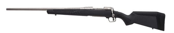 Savage Arms 57170 110 Storm 6.5 Creedmoor 4+1 22", Matte Stainless Metal, Gray Fixed AccuStock with AccuFit, Left Hand