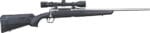 Savage Arms 57289 Axis XP 6.5 Creedmoor 4+1 22", Matte Stainless Barrel/Rec, Black Synthetic Stock, Includes Weaver 3-9x40mm Scope