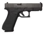 Glock PA455S203 G45 Gen5 Compact Frame 9mm Luger 17+1 4.02" Black GMB Barrel, Black nDLC Serrated Steel Slide, Black Polymer Frame w/Picatinny Rail, Interchangeable Backstrap Grip, Ambidextrous