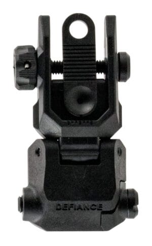 Kriss Defiance Rear Flip-Up Black Low Profile Sight Accessory