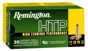 Remington HTP 357 Magnum 158 Grain Jacketed Soft Point Ammunition