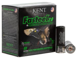 Kent Cartridge Fasteel 2.0 12 Gauge 2-3/4 Inch Number 6 Shot Steel Ammunition