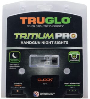 Truglo Tritium Pro 8.25 Inch Square Front U-Notch Rear Sight