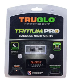 TruGlo Tritium Pro Square Front U-Notch Rear Pistol Sight