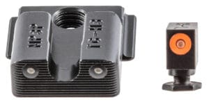 Truglo Tritium Pro Square Front U-Notch Rear Black Sight Set