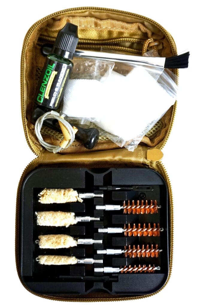 Clenzoil Field and Range Multi-Caliber Pistol Cleaning Kit 12 Inch