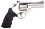 Smith & Wesson 12463 Model 610  N-Frame 10mm Auto/40 S&W 6rd 4" Stainless Steel Barrel, Cylinder &  Frame, Black Finger Grooved Grip, Internal Lock Safety, Exposed Hammer