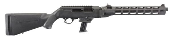Ruger 19115 PC Carbine  9mm Luger 17+1 16.12" Threaded/Fluted Barrel, Type III Hard Coat Anodized Aluminum Receiver, M-LOK Accessory Slots, Optics Ready