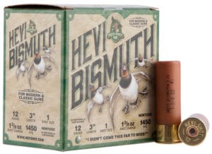 Hevishot Hevi-Bismuth 12 Gauge 3 Inch 1 Shot 25 Round Shotgun Ammunition