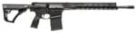 Daniel Defense 0215813210055 DD5 V4 *CA Compliant 7.62x51mm NATO 18" 10+1 Black Hard Coat Anodized Black Phosphate 6 Position w/SoftTouch Overmolding Stock Black Polymer Grip