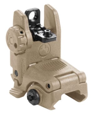 Magpul MBUS Rear Folding Backup Sight Flat Dark Earth