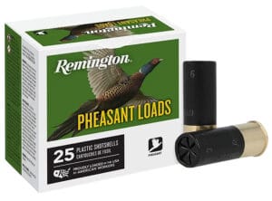 Remington Pheasant 12 Gauge 2-3/4 Inch Number 6 Shot Lead Ammunition