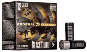 Federal Black Cloud FS 12 Gauge Steel Shotgun Ammunition