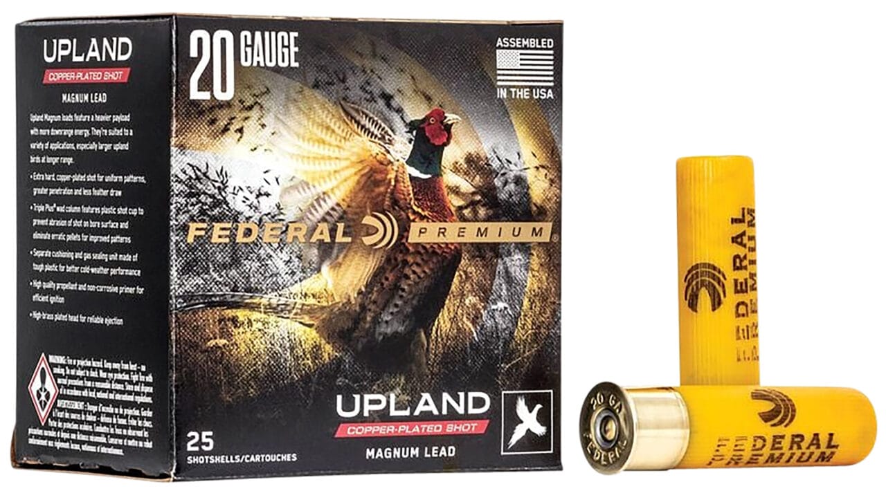 Federal Premium Wing-Shok Magnum 20 Gauge 3 Inch Number 6 Shot 25 Round Ammunition 1 Federal Premium Wing-Shok Magnum 20 Gauge 3 Inch Number 6 Shot 25 Round Ammunition