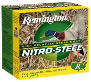 Remington Nitro-Steel High Velocity 20 Gauge 3 Inch 4 Shot 25 Round Shotgun Ammunition