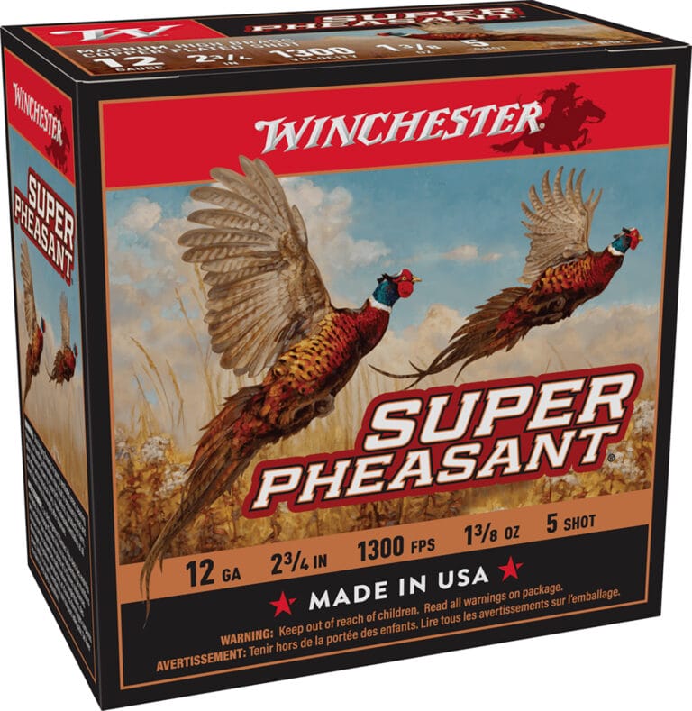 Winchester Super Pheasant Magnum High 12 Gauge 2-3/4 Inch Number 5 Shot 25 Round Ammunition