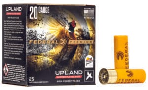 Federal Premium Wing-Shok Pheasant Forever 20 Gauge 2.75 Inch 1oz Number 7.5 25 Round Shotgun Ammunition