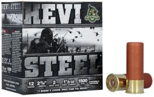 Hevishot Hevi-Steel 12 Gauge 2-3/4 Inch Number 2 Shot Ammunition
