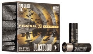 Federal Black Cloud FS 12 Gauge 3 Inch 1 Shot 25 Round Shotgun Ammunition