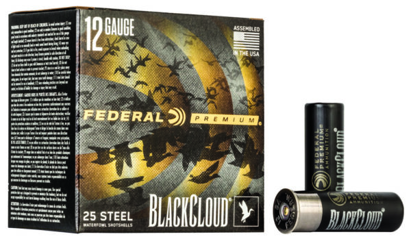Federal PWBX1421 Black Cloud FS 12Gauge 3" 1 1/4oz 1Shot 25 Per Box/10 Case