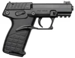 Kel-Tec P17BLK P17  Compact Frame 22 LR 16+1, 3.80" Black Steel Threaded Barrel, Black Serrated Slide, Black Polymer Frame w/Picatinny Rail, Black GRN Grip, Lever Safety, Ambidextrous