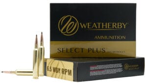 Weatherby 6.5 Weatherby RPM 127 Grain Barnes LRX Lead Free Ammunition