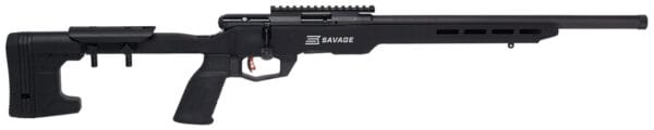 Savage Arms 70848 B17 Precision Full Size 17 HMR 10+1 18" Black Heavy Threaded Barrel, Matte Black Picatinny Rail Carbon Steel Receiver, Matte Black Aluminum MDT ACC Chassis, Black Polymer Grips