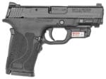 Smith & Wesson 12439 M&P Shield EZ M2.0 9mm Luger 3.68" 8+1 Black Black Armornite Stainless Steel Slide Black Polymer Grip Crimson Trace Red Laser (No Manual)