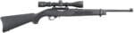 Ruger 31143 10/22 Carbine 22 LR 10+1 18.50" Satin Black Hammer Forged Barrel, Matte Black Satin Receiver, Black Fixed Stock, Right Hand, Features Viridian EON 3-9x40mm Scope