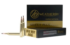 Weatherby Select 300 Weatherby Magnum 180 Grain InterLock Ammunition