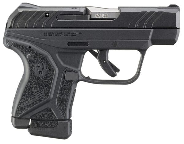 Ruger 13705 LCP II  22 LR 10+1 2.75" Satin Stainless Barrel, Black Oxide Serrated Slide & Textured Polymer Frame/Grip, Lite Rack System