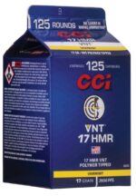 CCI 17 HMR 17 Grain Varmint Tipped Rifle Ammunition 125 Round Box