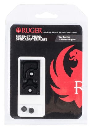 Ruger Optic Adapter Plate Mount for Burris and Vortex Aluminum Black Hardcoat Anodized Accessory