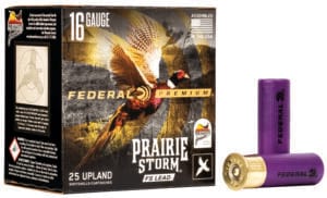 Federal Premium Prairie Storm FS 16 Gauge 2.75 Inch 5 Shot 25 Round Shotgun Ammunition