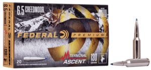 Federal Premium Terminal Ascent 6.5mm Creedmoor 130 Grain Ammunition