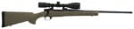 Howa HGP265PRCG M1500 Gamepro Gen2 6.5 PRC 3+1 24" Threaded Barrel, Blued Metal Finish, Green Fixed Hogue Pillar-Bedded Overmolded Stock, Includes GamePro 4-12x40mm Scope