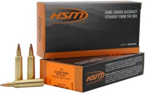 HSM Varmint 22-250 Remington 55 Grain Soft Point Ammunition