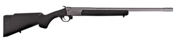 Traditions CR451130T Outfitter G3 Full Size 450 Bushmaster 1rd 22" Stainless Cerakote Fluted Threaded Barrel, Drilled & Tapped Steel Receiver, Fixed Black Synthetic Stock, Right Hand