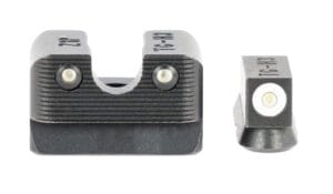 Truglo Tritium Pro 3-Dot Black Green White Outline Sight Set