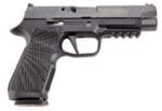 Wilson Combat SIGWCP320F9B P320  9mm Luger 17+1 4.70" Chrome Moly Barrel, Black DLC Serrated Stainless Steel Slide, Black Polymer Frame w/Picatinny Rail, Black Polymer Grip