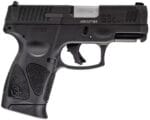 Taurus 1G3C93110 G3C  Compact Frame 9mm Luger 10+1 3.26" Matte Stainless Steel Barrel, Matte Black Tenifer Serrated Steel Slide, Black Polymer Frame w/Picatinny Rail, Black Polymer Grip, Right Hand