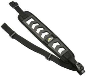 Butler Creek 190034 Featherlight Rifle Sling Black Foam 22"-36" OAL 3" Wide Adjustable Design  2 Cartridge Loops (Swivels NOT Included)
