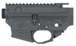 Spikes Tactical STSB920 Upper/Lower Set  AR-15 9mm Compatible w/Glock Mags, Black Hardcoat Anodized
